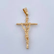Pendant Cross Christ 3.45gr / 4.4cm / 18K Yellow Gold $