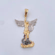 Dije San Miguel Arcangel 7gr / 5cm / Tres Oros 18K $