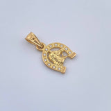 Horse Shoe Pendant 1.1gr / 18K Gold +0$