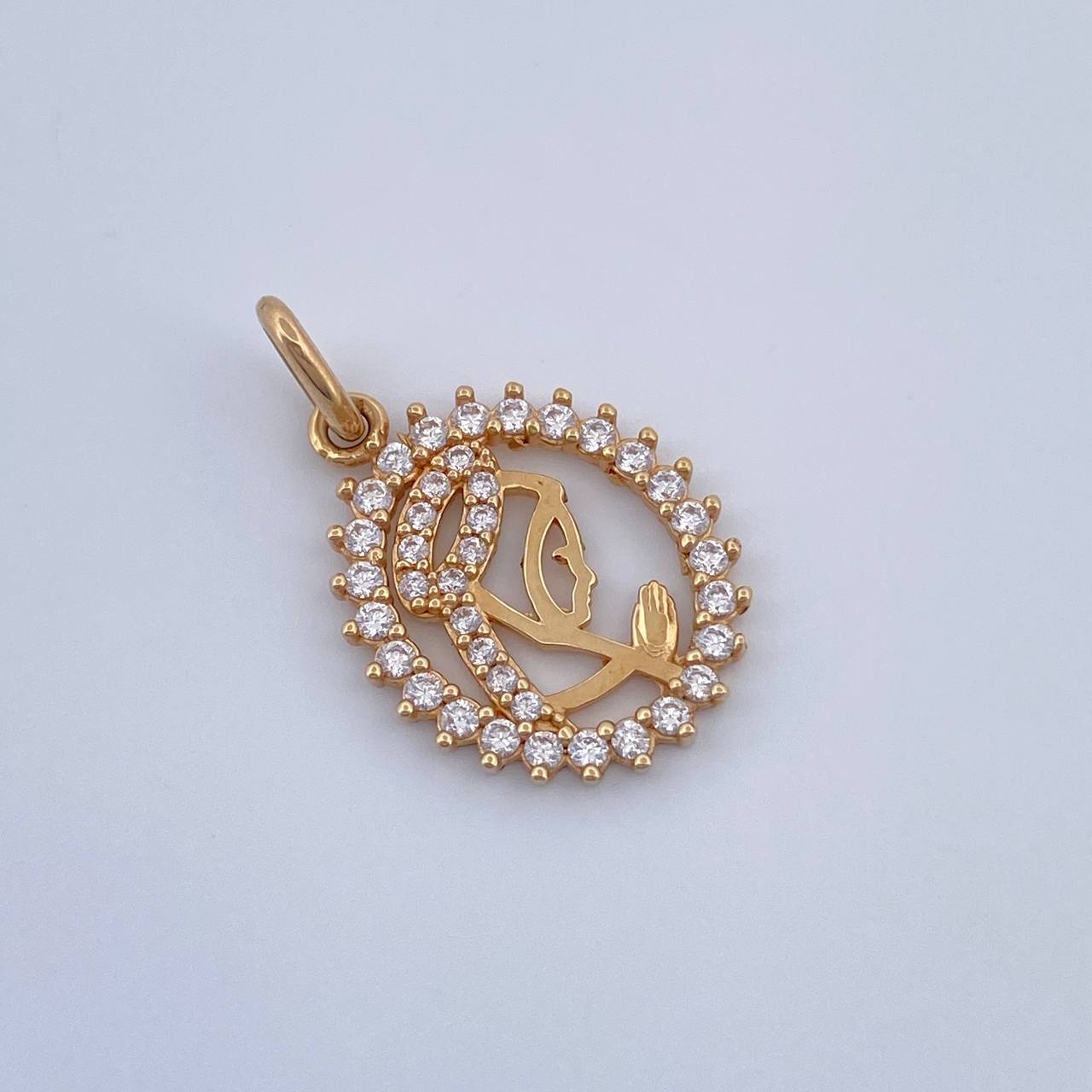 Dije Virgen Maria 1.2gr / Oro Amarillo 18K &