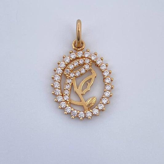 Dije Virgen Maria 1.2gr / Oro Amarillo 18K &