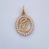 Dije Virgen Maria 1.2gr / Oro Amarillo 18K &