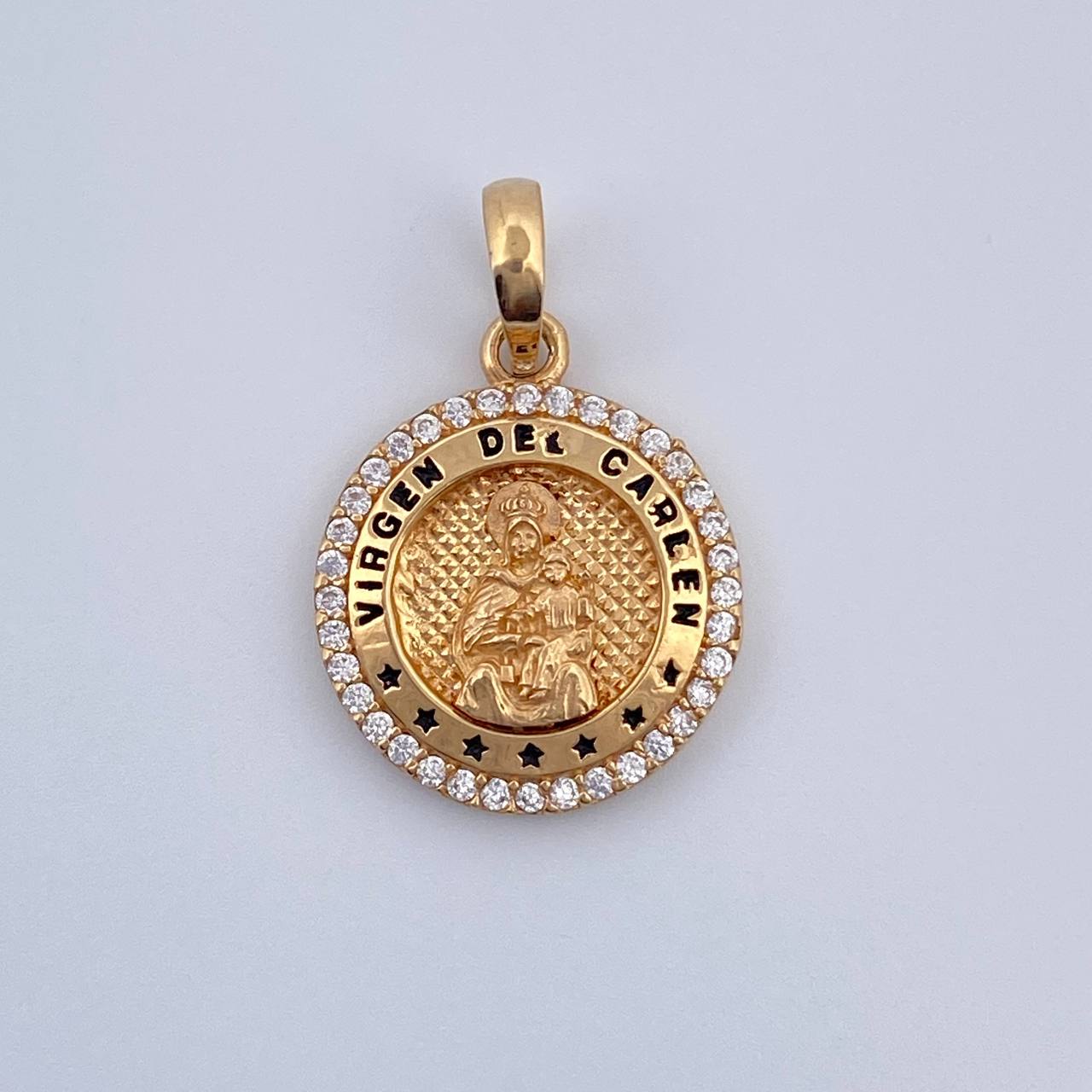 Pendant Virgin of Carmen 2.1gr / 18K Gold