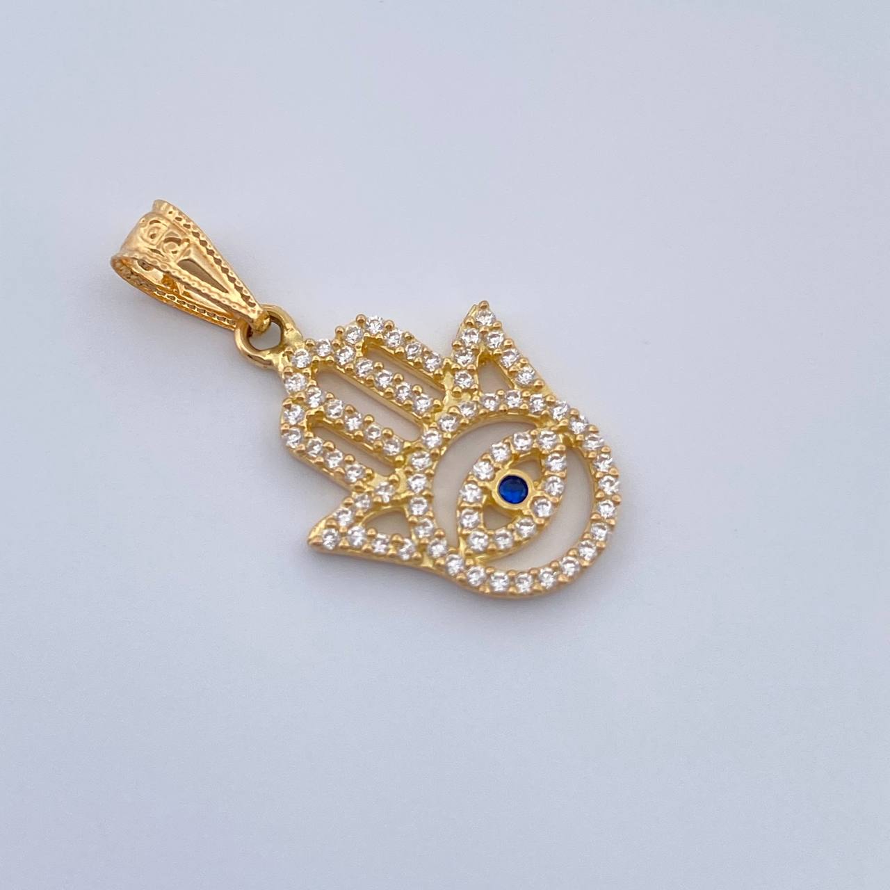 Hamsa Hand Pendant 1.35gr / 18K Gold