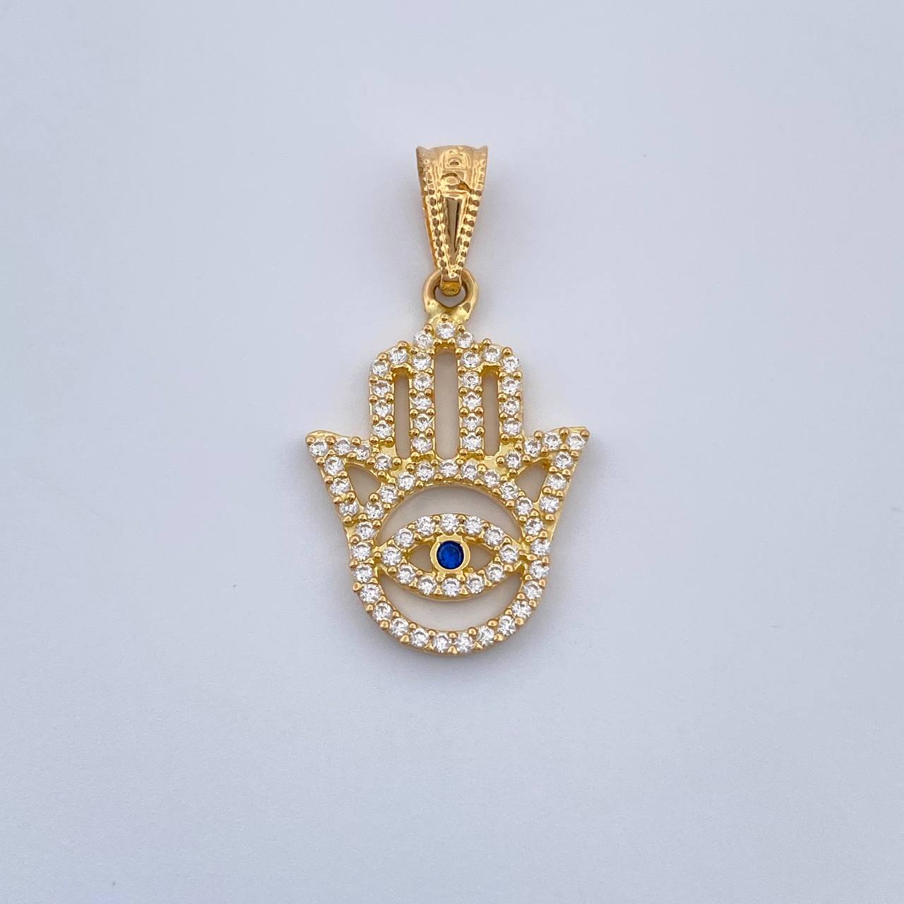 Hamsa Hand Pendant 1.35gr / 18K Gold