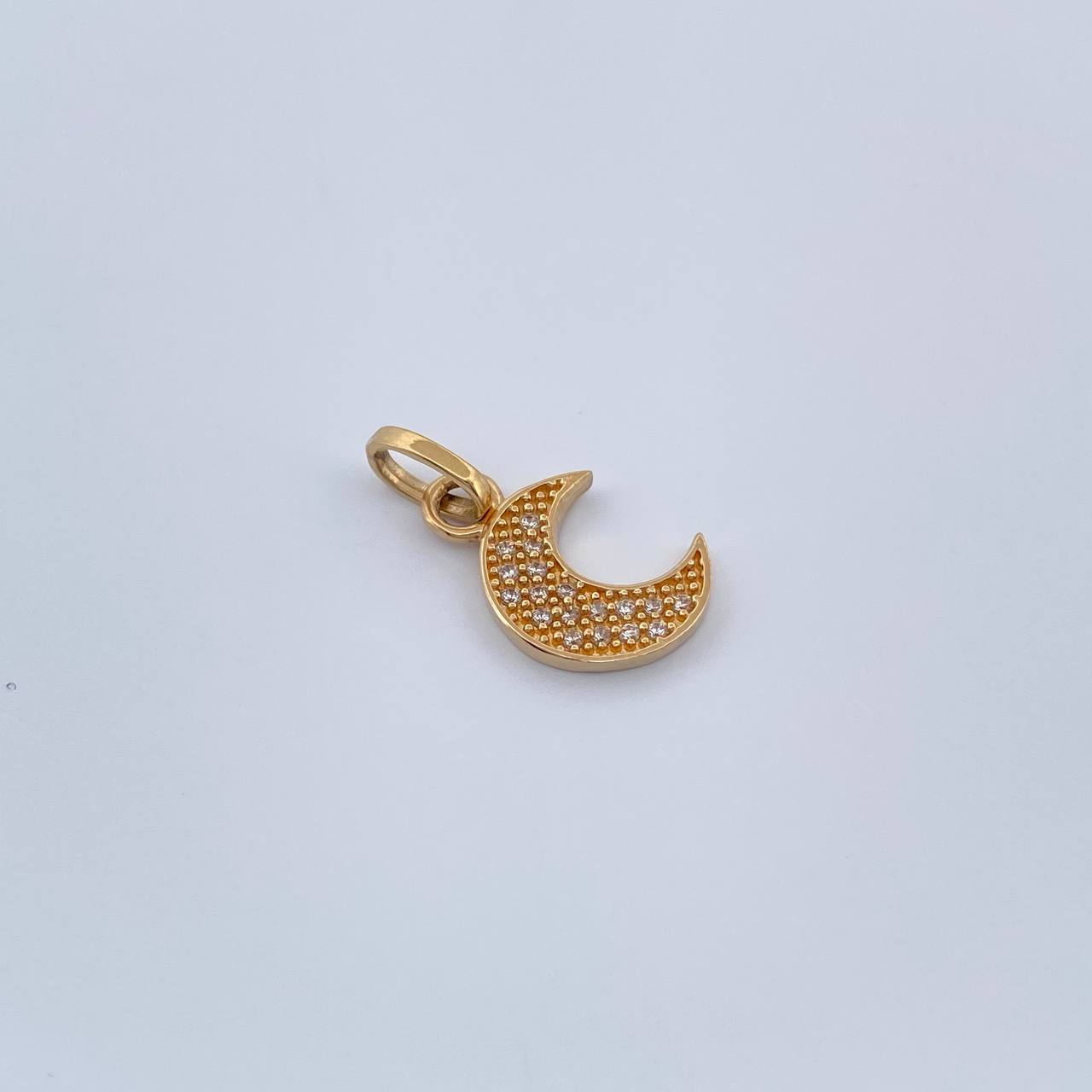 Moon Pendant 1gr / 18K Yellow Gold &