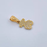 Pendant Bear TS 0.6gr / 18K Gold