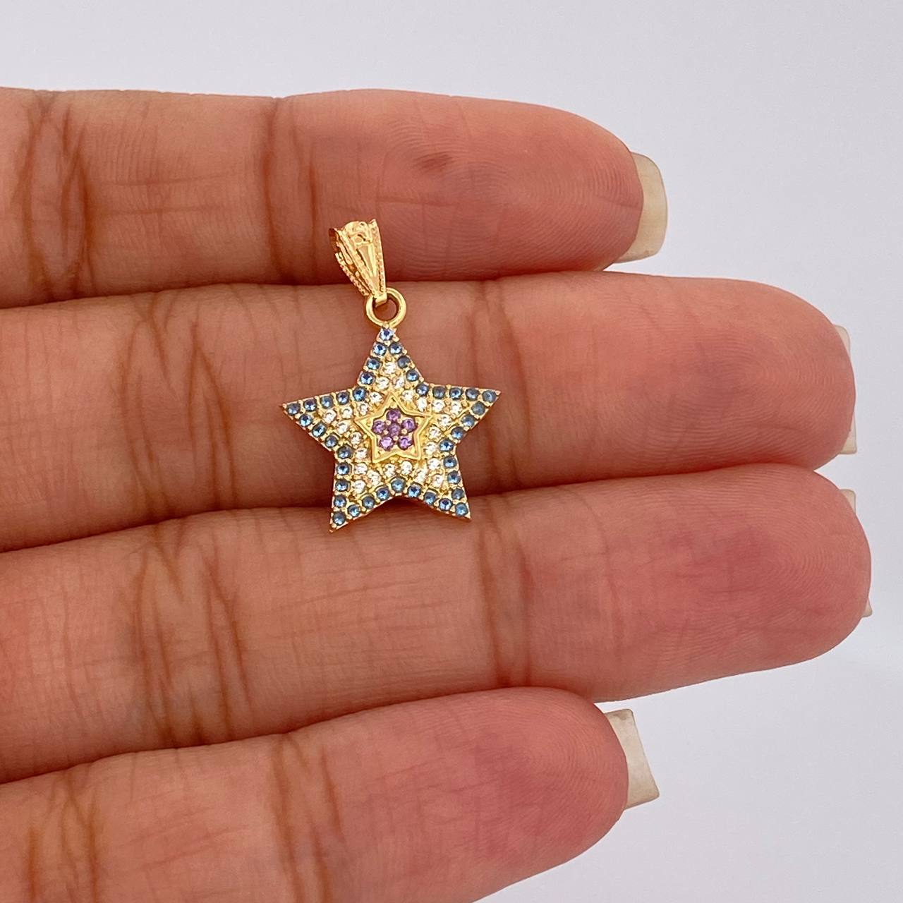 Pendant Star 1.3gr / 18K Gold