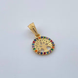 Pendant Tree of Life 0.55gr / 18K Yellow Gold &
