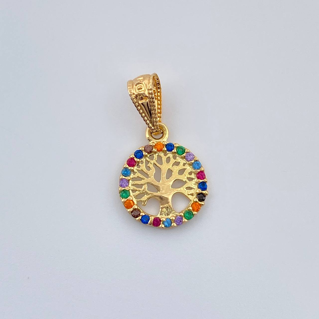 Pendant Tree of Life 0.55gr / 18K Yellow Gold &