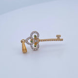 Pendant Key Crown 1.4gr / 18K Gold