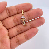 Fish Spine Pendant 1.85gr / 18K Gold