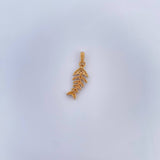 Fish Spine Pendant 1.85gr / 18K Gold