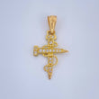 Pendant Nail Cross 0.9gr / 18K Gold
