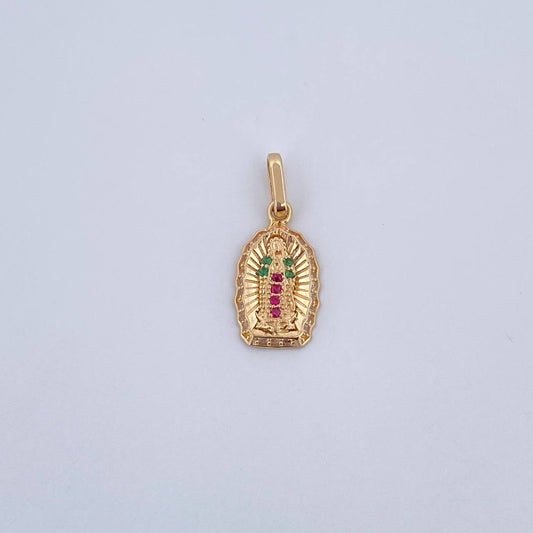 Dije Virgen De Guadalupe 1.25gr / 3/4 in / Oro Amarillo 18K %