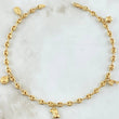GC Anklet Pendants 4.85gr / 9.4in / 18K Gold ©