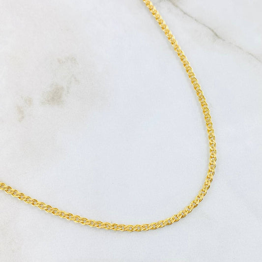 Cadena Garibaldi 3.3gr / 23 1/2 in / Oro Amarillo +3 18K