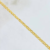 Cadena Garibaldi 3.3gr / 23 1/2 in / Oro Amarillo +3 18K