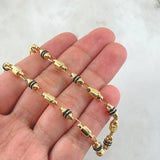 Cadena Rustica 15.85gr / 25 1/2 in / Oro Amarillo 18K