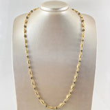 Cadena Rustica 15.85gr / 25 1/2 in / Oro Amarillo 18K