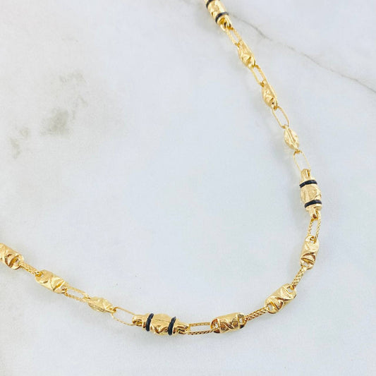 Cadena Rustica 12.65gr / 23 1/2 in / Oro Amarillo 18K