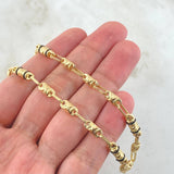 Cadena Rustica 12.65gr / 23 1/2 in / Oro Amarillo 18K