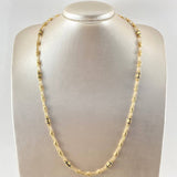 Cadena Rustica 12.65gr / 23 1/2 in / Oro Amarillo 18K