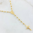 Miraculous Virgin Rosary 6.1g / 19 in / 3mm 18K Yellow Gold