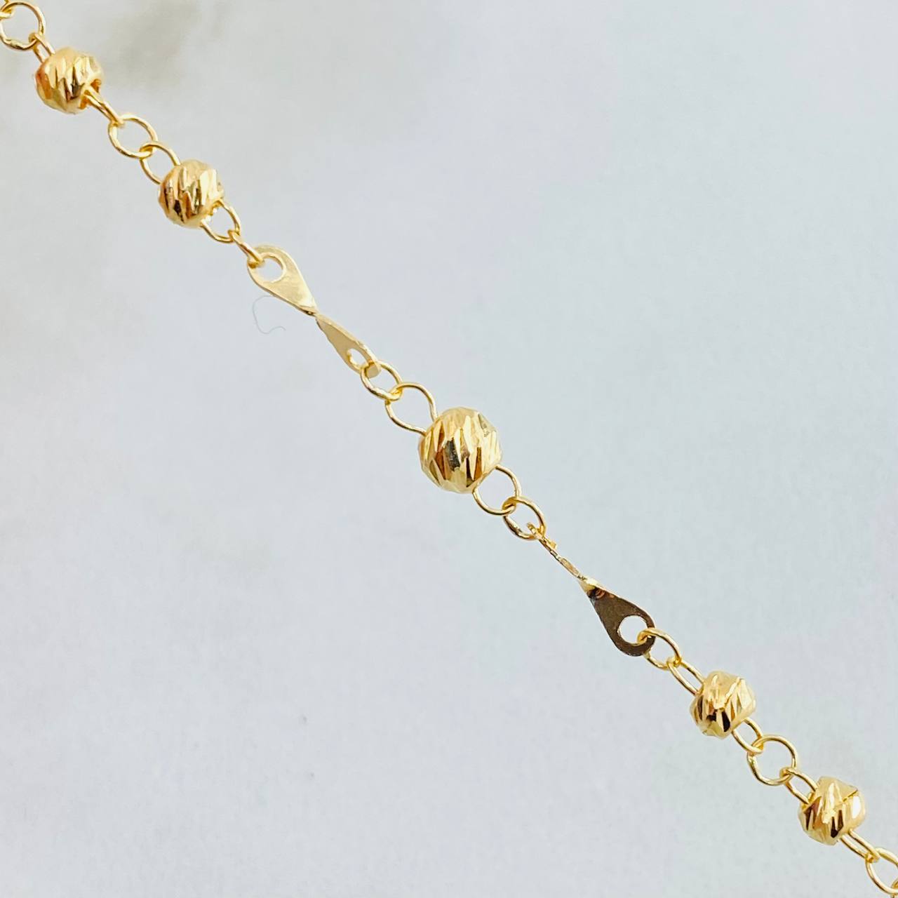 Miraculous Virgin Rosary 6.05g / 19 in / 3mm 18K Yellow Gold