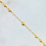 Cross Rosary Christ Saint Michael 12.85gr / 23.5in / 18K Gold