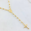 Rosario Cruz Cristo Virgen Milagrosa 6.9gr / 19 3/4 in / Oro Amarillo 18K ©