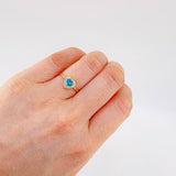 Anillo Corazón Tupido 1.5 g / T6 1/2 Oro Amarillo 18K