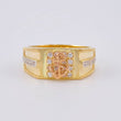 Anchor Ring 7.35 g / T9 1/2 Two-Tone Yellow Rose Gold 18K
