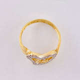 Anillo Corazon Quinces 3.05 g / T6 3/4 Oro Amarillo 18K