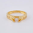Anillo Solitario Esencia Dorada 3.35 g / T6 1/2 Oro Amarillo 18K