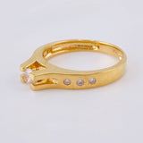 Anillo Solitario Esencia Dorada 3.45 g / T5 3/4 Oro Amarillo 18K
