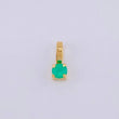 Pendant Stone 9Pts 0.2 g / 1/4 in Yellow Gold 18K