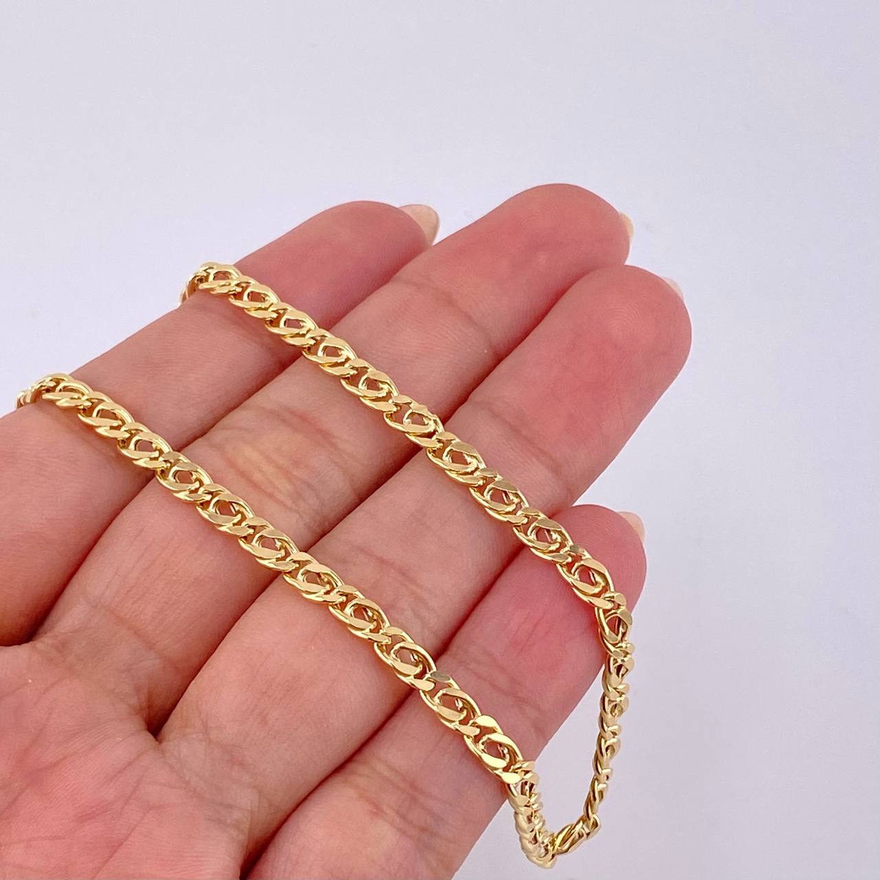 Wheat Chain 8.15 g / 23 3/4 in / 3.7 mm Yellow Gold 18K