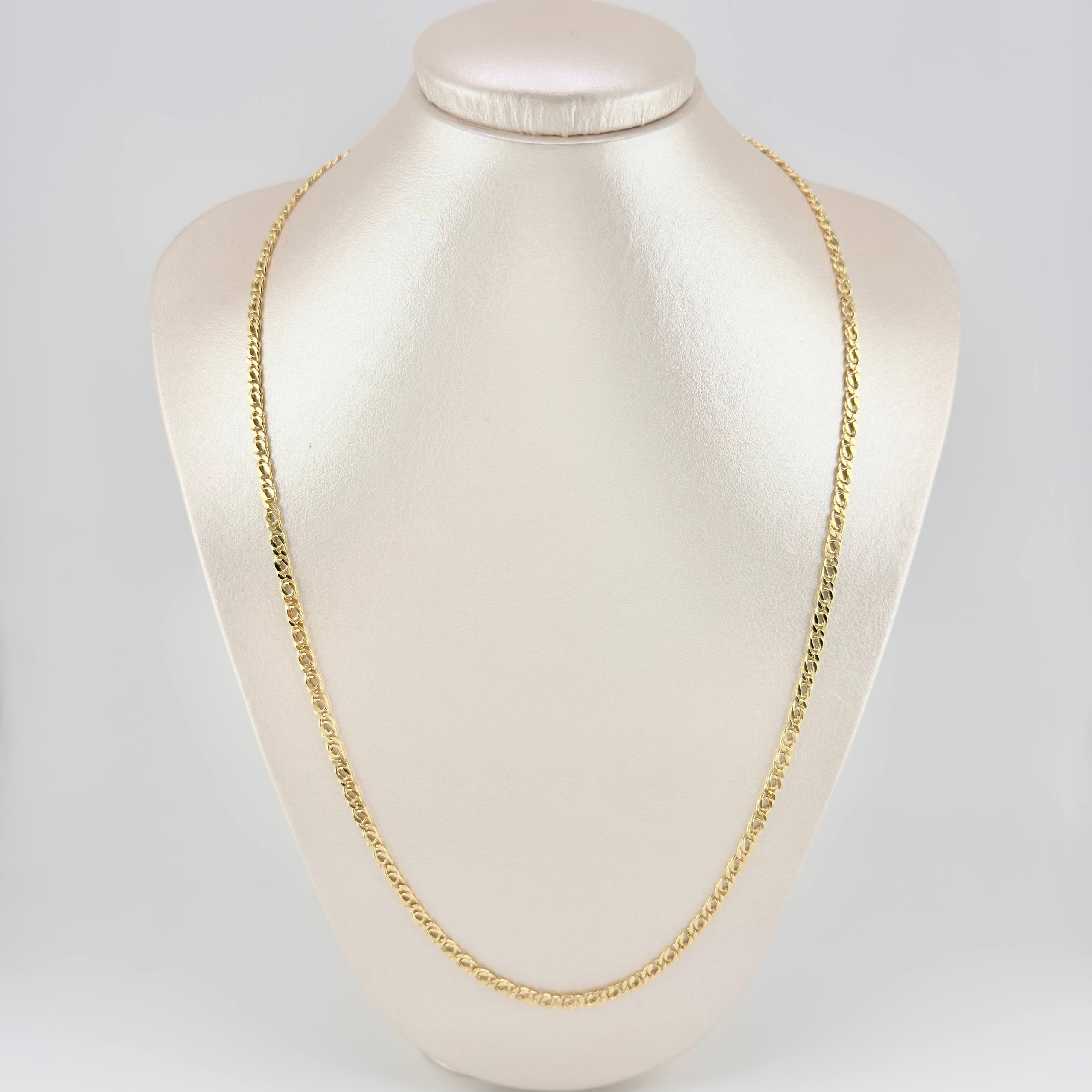 Wheat Chain 8 g / 23 3/4 in / 3.7 mm Yellow Gold 18K