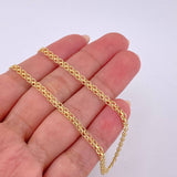 Cadena China 7.05g / 24 in / 3mm Oro Amarillo 18K