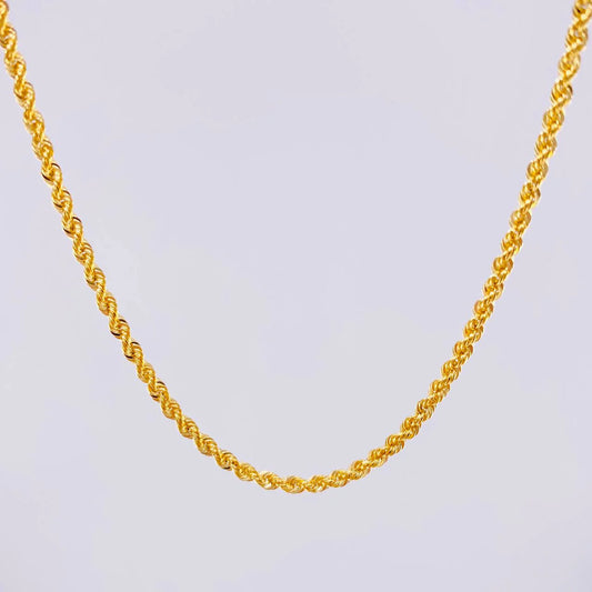 Cadena Lazo 2.55 g / 19 3/4 in / 4 mm Oro Amarillo 18K