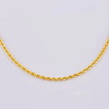 Cadena Lazo 2.55 g / 19 3/4 in / 4 mm Oro Amarillo 18K