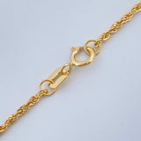 Set Cadena y Dije Lazo +  Libelula 1,45gr / Oro Amarillo