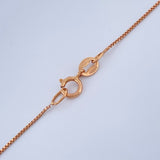 Set Cadena y Dije Veneciana + Virgen de Guadalupe 1,85gr / Oro Rosa  18K &