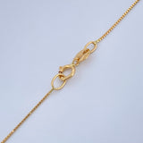 Set Cadena y Dije Veneciana + Corazon 1,45gr / Oro Amarillo 18K &