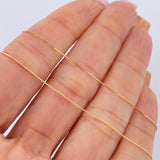 Set Cadena y Dije Veneciana + Corazon 1,45gr / Oro Amarillo 18K &
