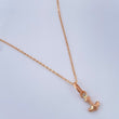 Chain and Pendant Classic Link + Anchor 1.3gr / 18K Rose Gold &