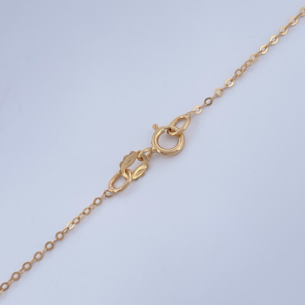 Chain and Pendant Classic Link + Anchor 1.3gr / 18K Rose Gold &