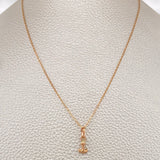 Chain and Pendant Classic Link + Anchor 1.3gr / 18K Rose Gold &