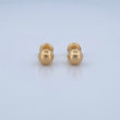 Stud Earrings Bead 0.75gr / 18K Gold $